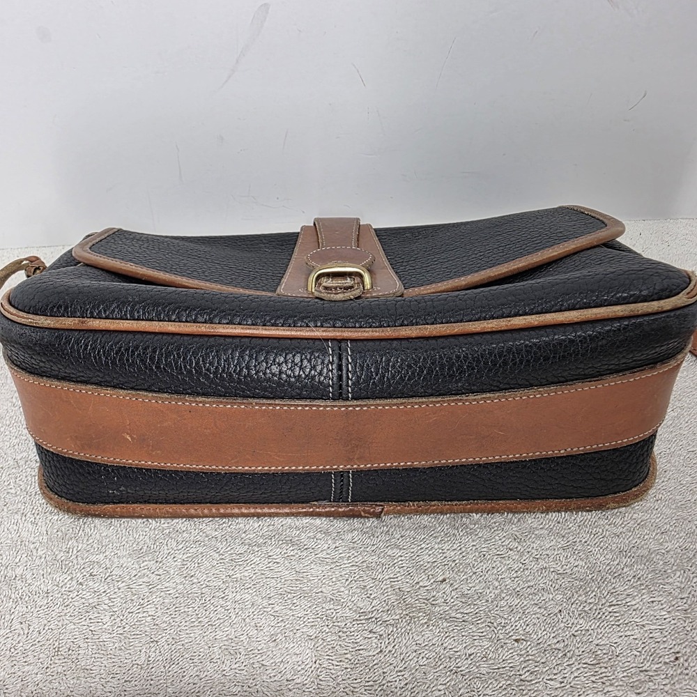 Vintage Dooney & Bourke All-Weather Leather Equestrian Crossbody Bag - Picture 13 of 16